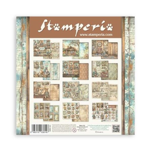 Stamperia, Alterego 12x12 Inch Paper Pack