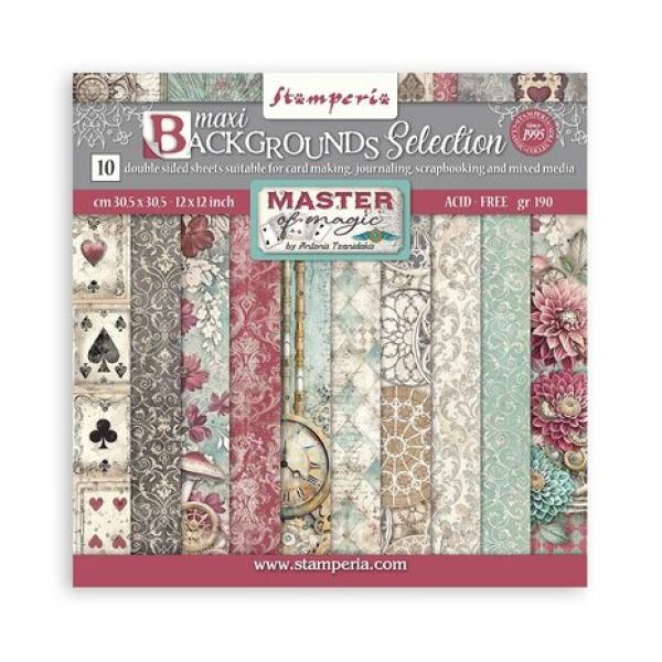 Stamperia, Master of Magic Maxi Background Scrapbook