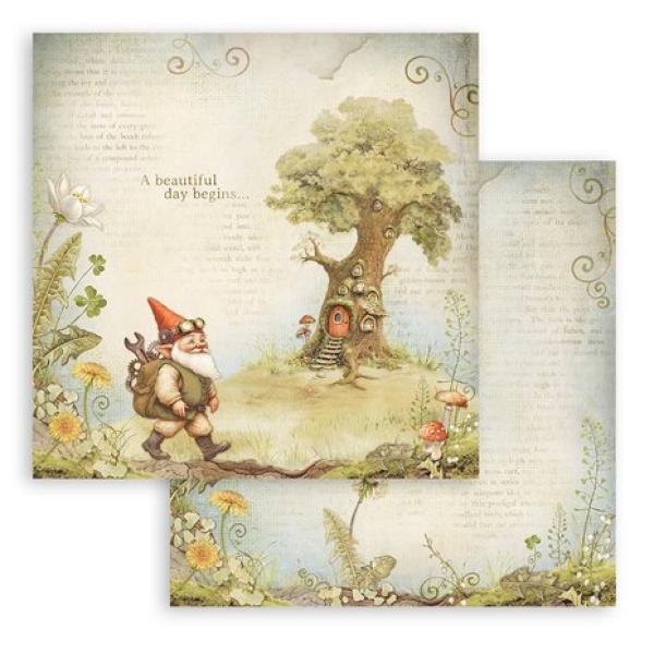 Stamperia, Hidden Grove 12x12 Inch Paper Pack