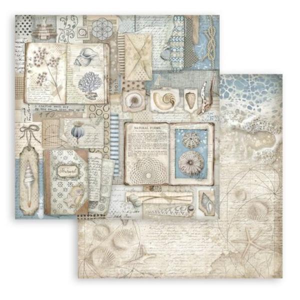 Stamperia, Silent Sea 12x12 Inch Paper Pack