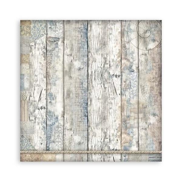 Stamperia, Silent Sea Maxi Background Selection Paper Pack