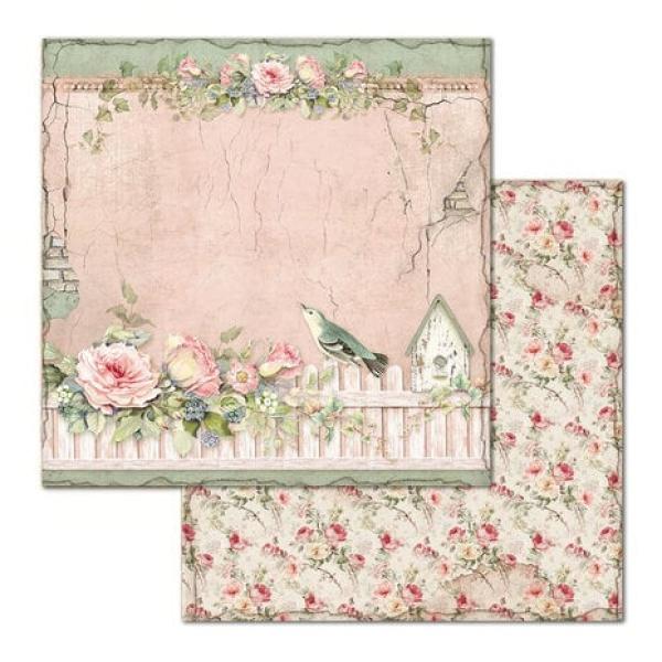 Stamperia, House of Roses 12x12 Inch Paper Pack
