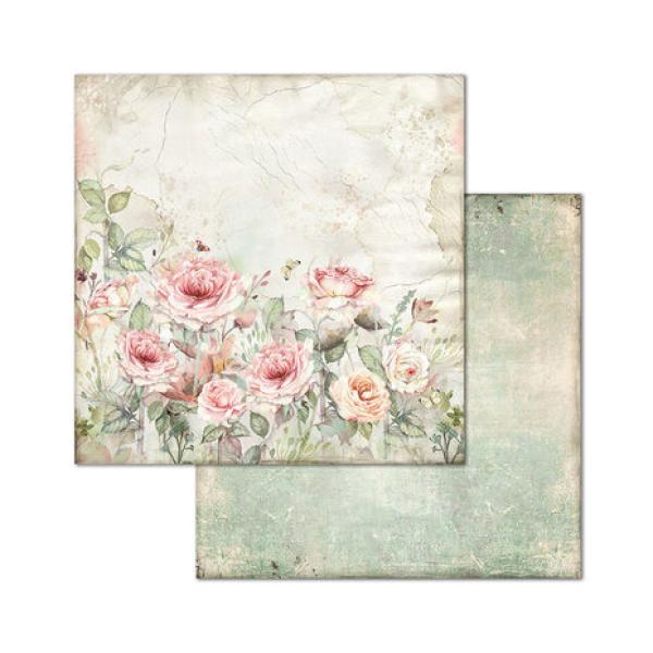 Stamperia, House of Roses 8x8 Inch Paper Pack