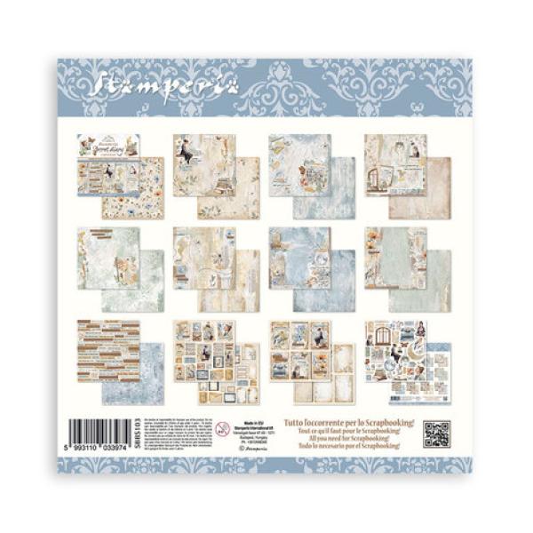 Stamperia, Create Happiness Secret Diary Paper Pack