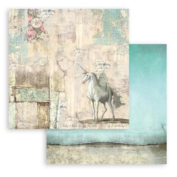 Stamperia, Wonderland 8x8 Inch Paper Pack