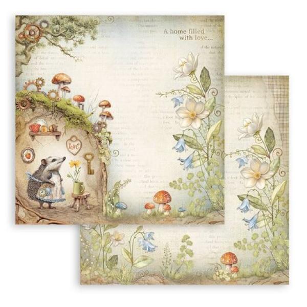 Stamperia, Hidden Grove 8x8 Inch Paper Pack