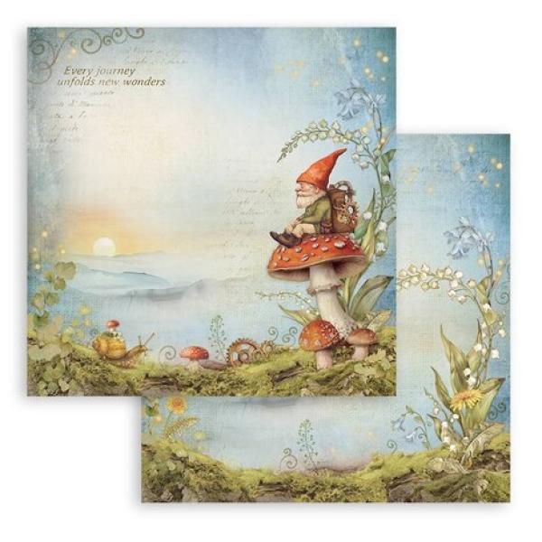 Stamperia, Hidden Grove 8x8 Inch Paper Pack