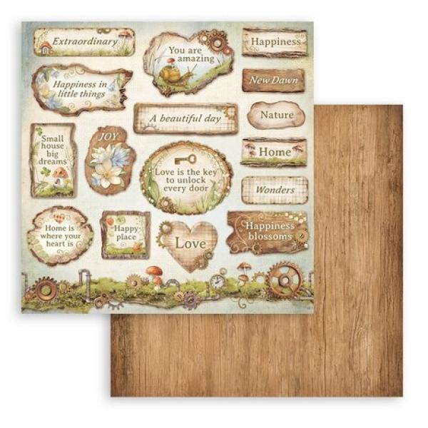Stamperia, Hidden Grove 8x8 Inch Paper Pack