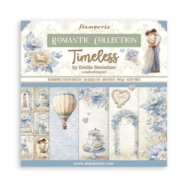 Stamperia, Timeless 8x8 Inch Paper Pack