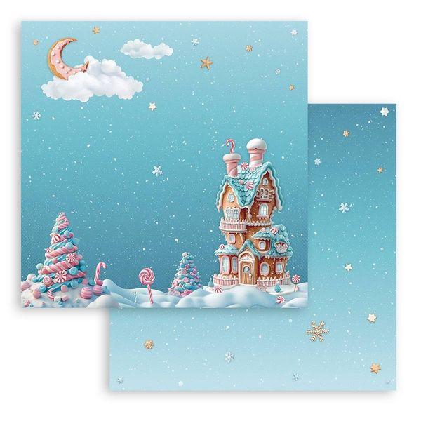 Stamperia, Candy Christmas 8x8 Inch Paper Pack
