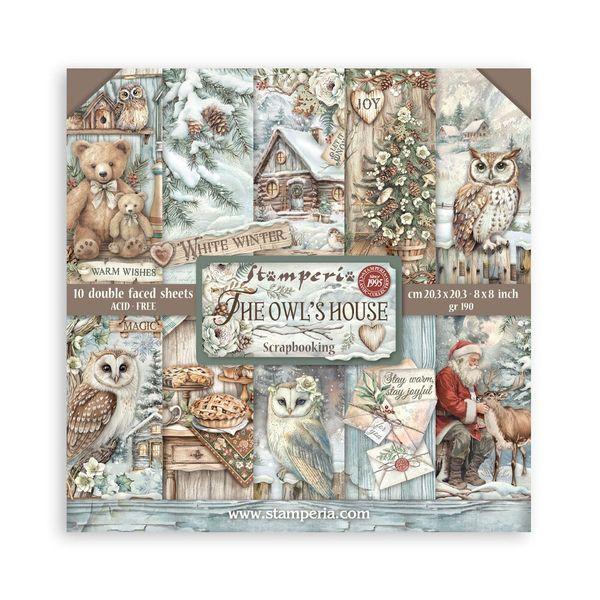 Stamperia, The Owl's House 8x8 Inch Paper Pack