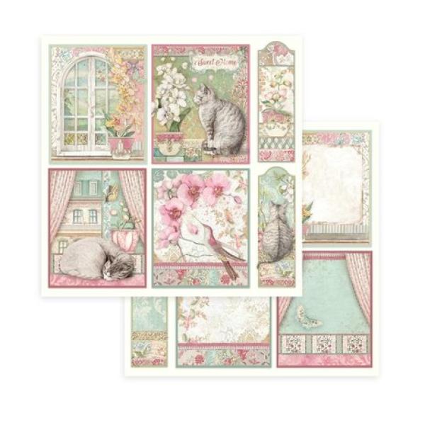 Stamperia, Orchids and Cats Paper Pack