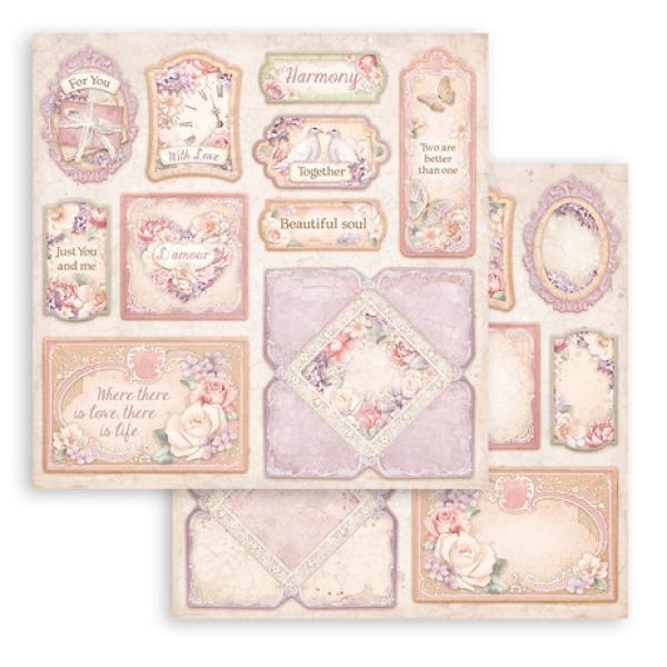 Stamperia, Romance Forever 8x8 Inch Paper Pack