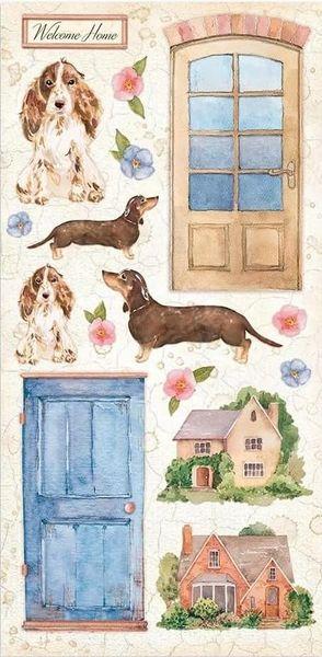 Stamperia, Collectables Welcome Home 6x12 Inch Paper Pack