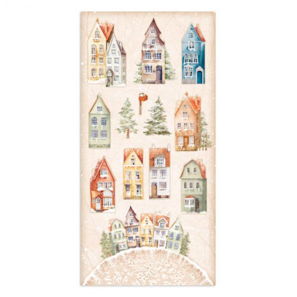 Stamperia, All Around Christmas Collectables 6x12 Inch Paper Pack