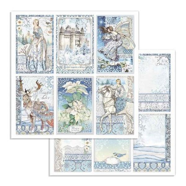 Stamperia, Winter Tales 6x6 Inch Paper Pack