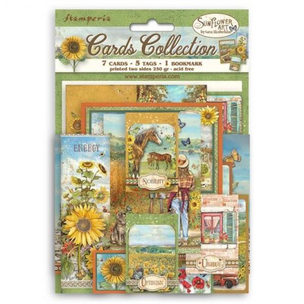 Stamperia, Sunflower Art Cards Collection
