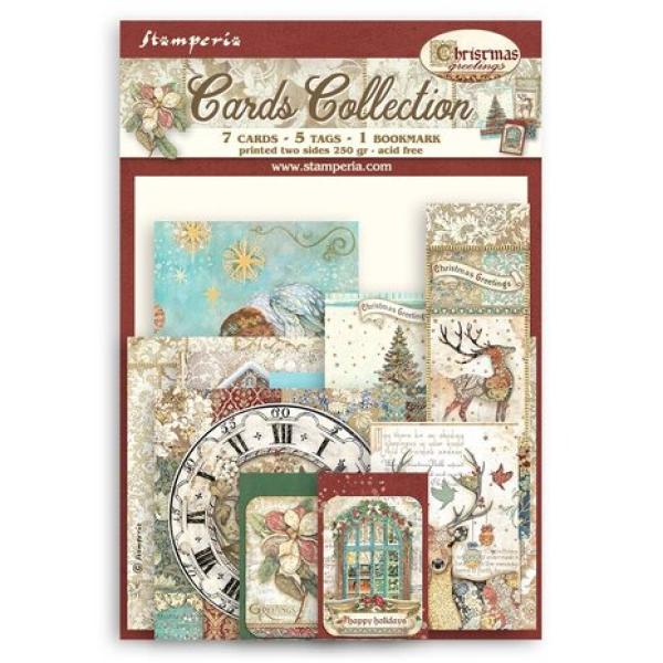 Stamperia, Christmas Greetings Cards Collection