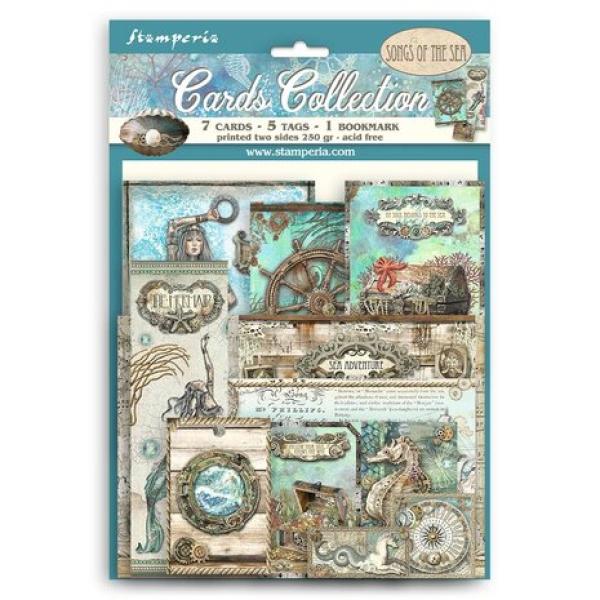 Stamperia, Songs of the Sea Cards Collection
