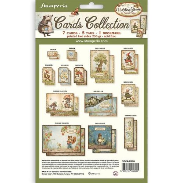 Stamperia, Hidden Grove Cards Collection