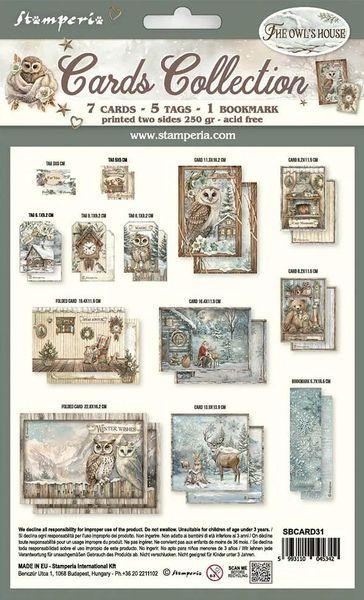 Stamperia, The Owl's House Cards Collection