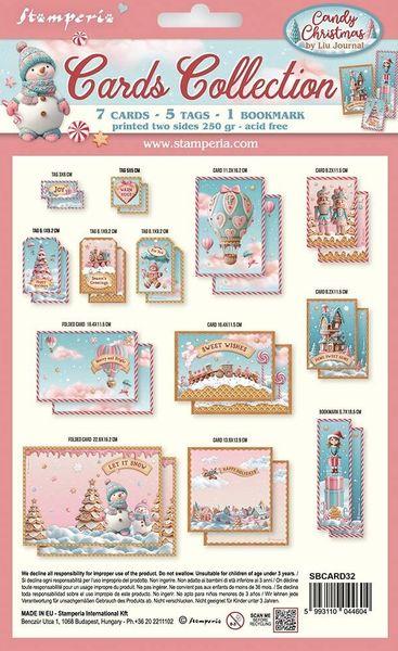 Stamperia, Candy Christmas Cards Collection
