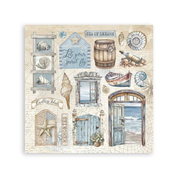 Stamperia, Silent Sea Stickers