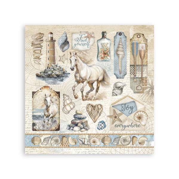 Stamperia, Silent Sea Stickers