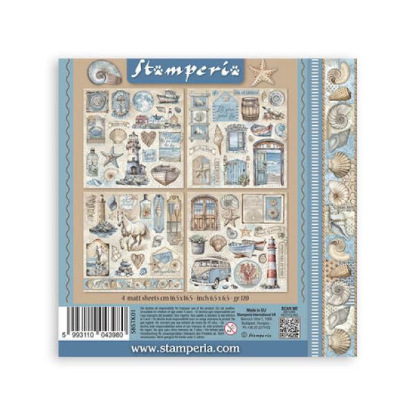 Stamperia, Silent Sea Stickers