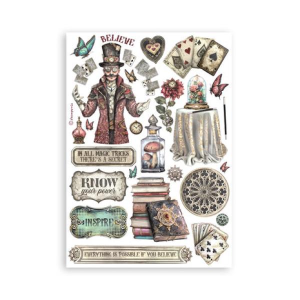 Stamperia, Master of Magic A5 Washi Pad
