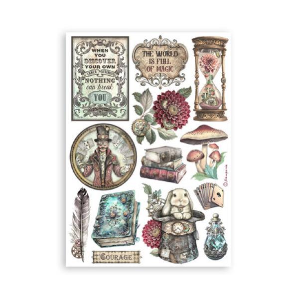 Stamperia, Master of Magic A5 Washi Pad