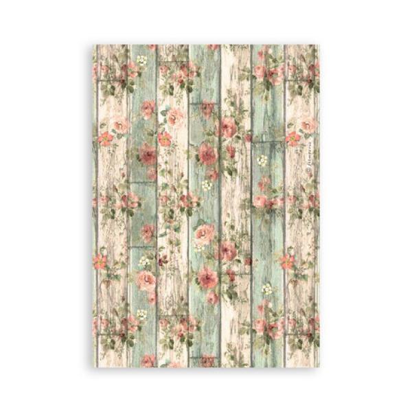 Stamperia, House of Roses A5 Washi Pad