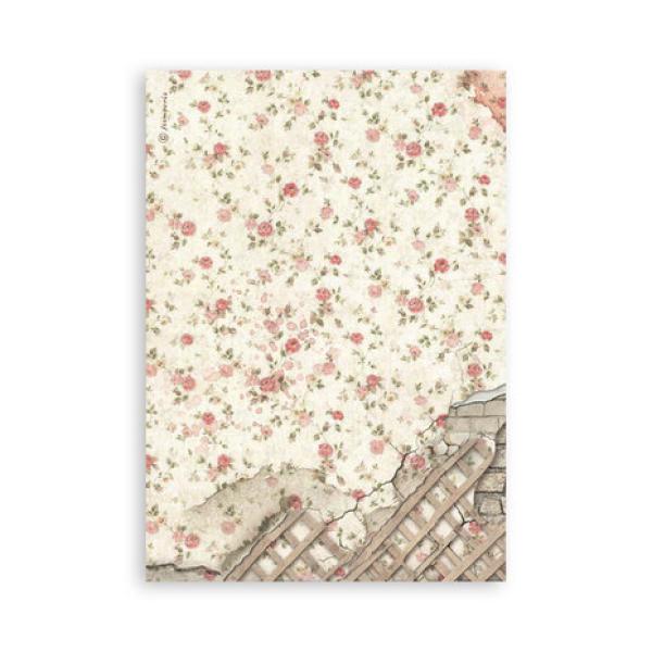 Stamperia, House of Roses A5 Washi Pad