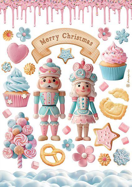 Stamperia, Candy Christmas A5 Washi Pad