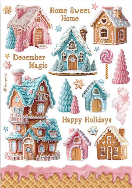 Stamperia, Candy Christmas A5 Washi Pad