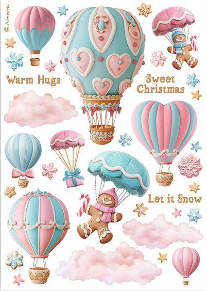Stamperia, Candy Christmas A5 Washi Pad