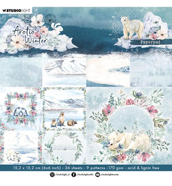 Studiolight • Paper Pad Block Artic Winter nr.125