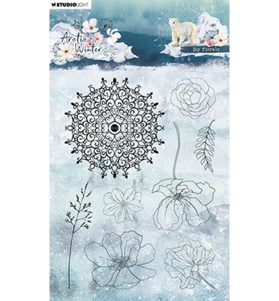 Studiolight • Stamp Icy florals Artic Winter nr.583