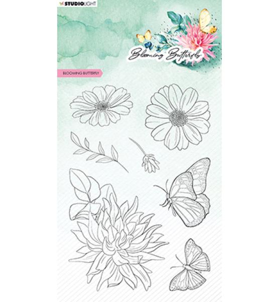 Studio Light • Stamp Blooming Butterfly nr.357