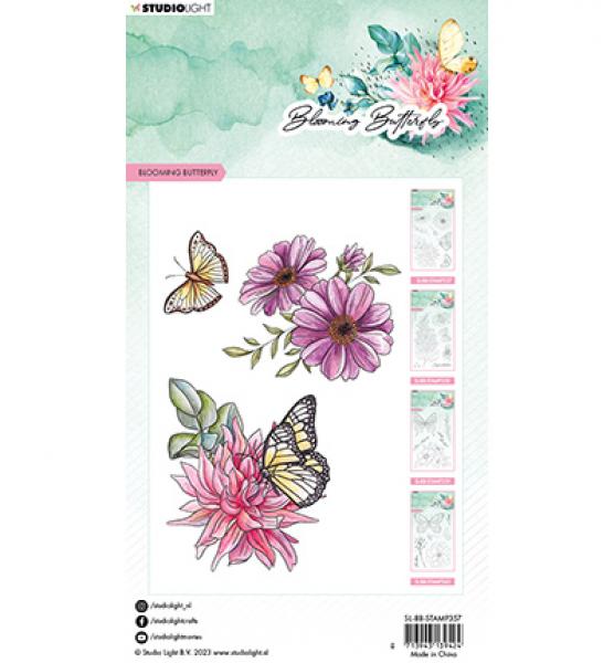 Studio Light • Stamp Blooming Butterfly nr.357