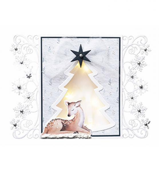 Studiolight • Die Christmas Snow border Essentials nr.247