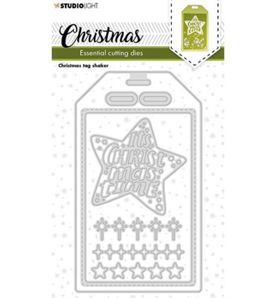 Studiolight • Die Christmas tag shaker Essentials nr.251