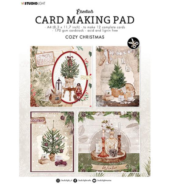 Studiolight • Card Making Pad Cozy Christmas Essentials nr.07