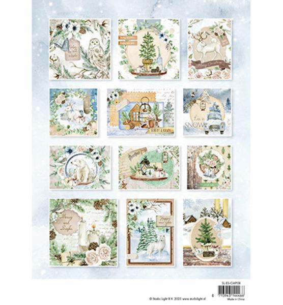 Studiolight • Card Making Pad Let it snow Essentials nr.08