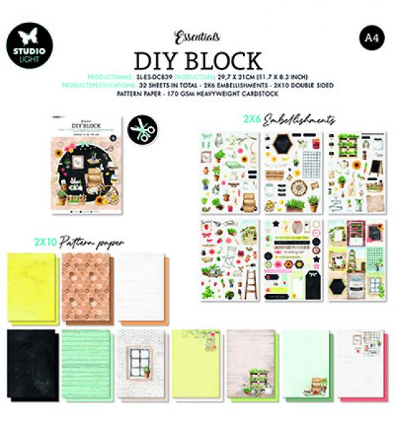 Studio Light • DIY Block Spring is in the air Essentials nr.39