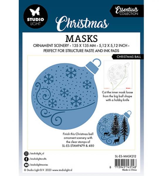 Studiolight • Mask Christmas ball Essentials nr.212