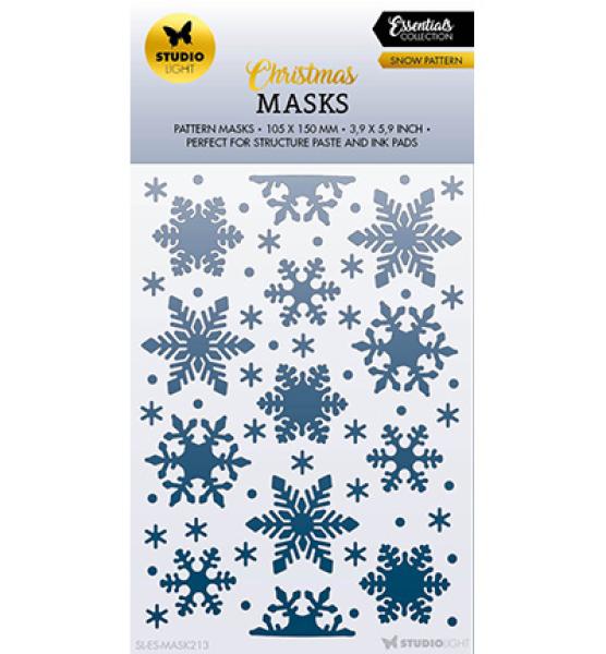 Studiolight • Mask Snow pattern Essentials nr.213