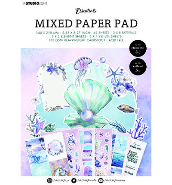Studiolight • Paper Pad Mixed Paper Pad Underwater World Essentials nr.24