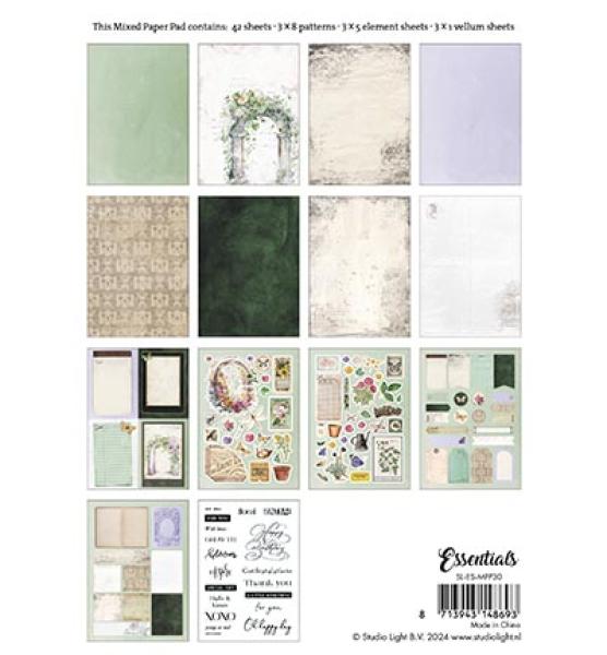 Studiolight • Mixed Paper Pad Vintage spring Essentials nr.30