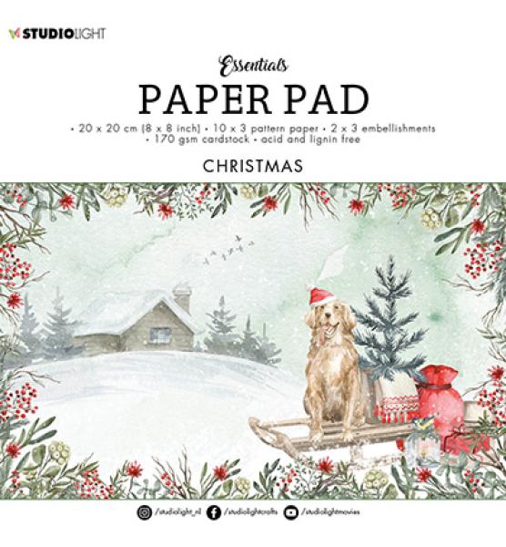 Studiolight, Paper Pad Christmas Essentials nr.76